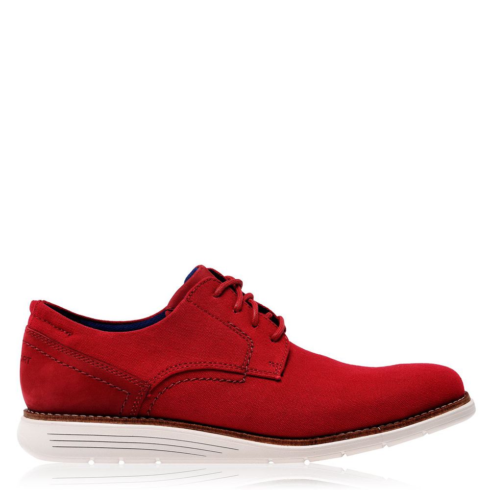 Sapatos Casuais Homem Rockport Canvas Bordeaux,Portugal AJTZP-1248